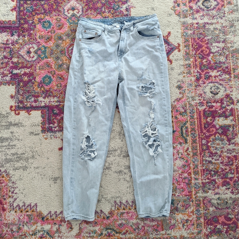 Wild Fable High Rise Mom Jeans